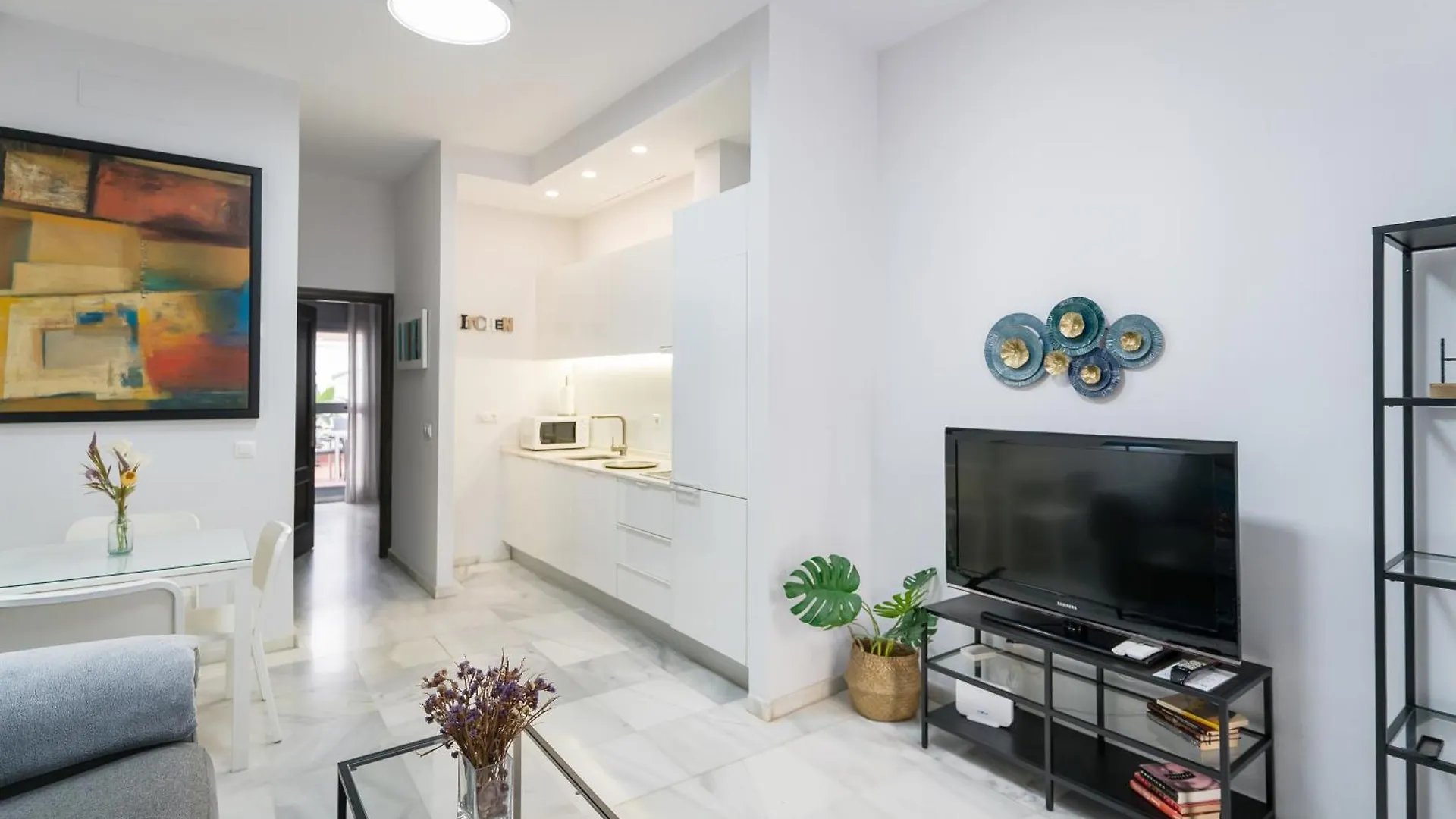 Apartamento Triana Deluxe Con Patio Privado 塞维利亚 公寓